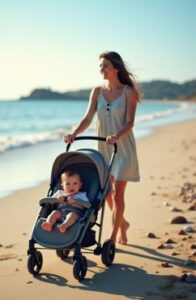 Typischer Kinderwagen Buggy