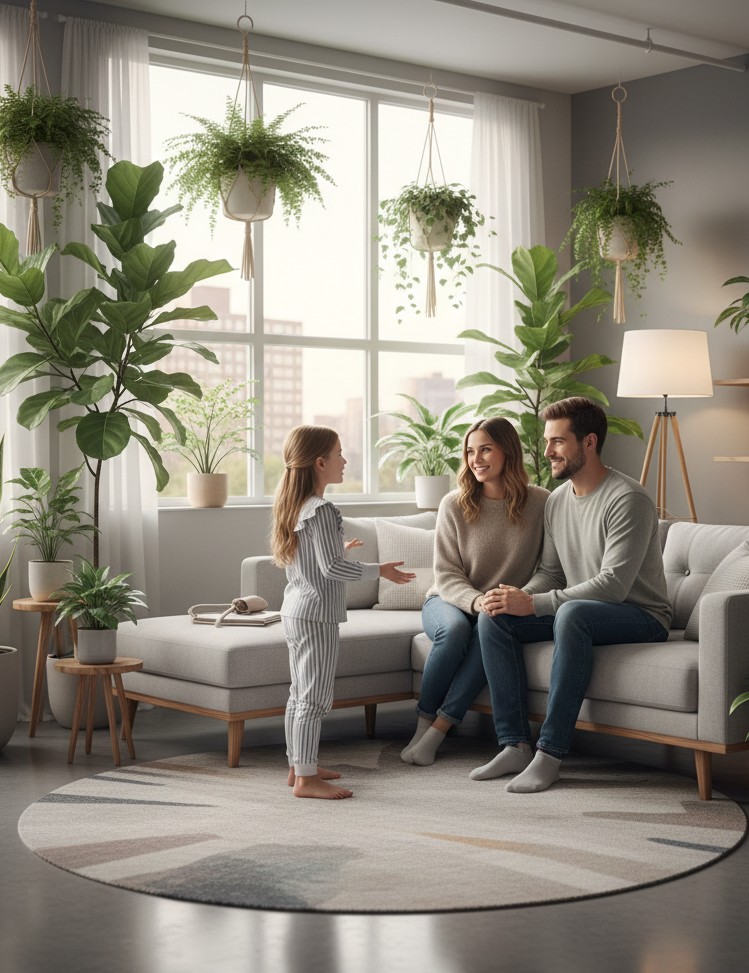 Natürliche Luftreiniger für die Wohnung